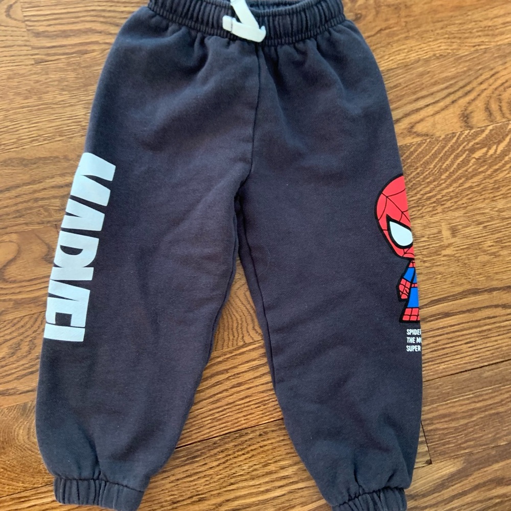 Zara Baby Marvel Spider-Man Jogger Pants- 4 Years